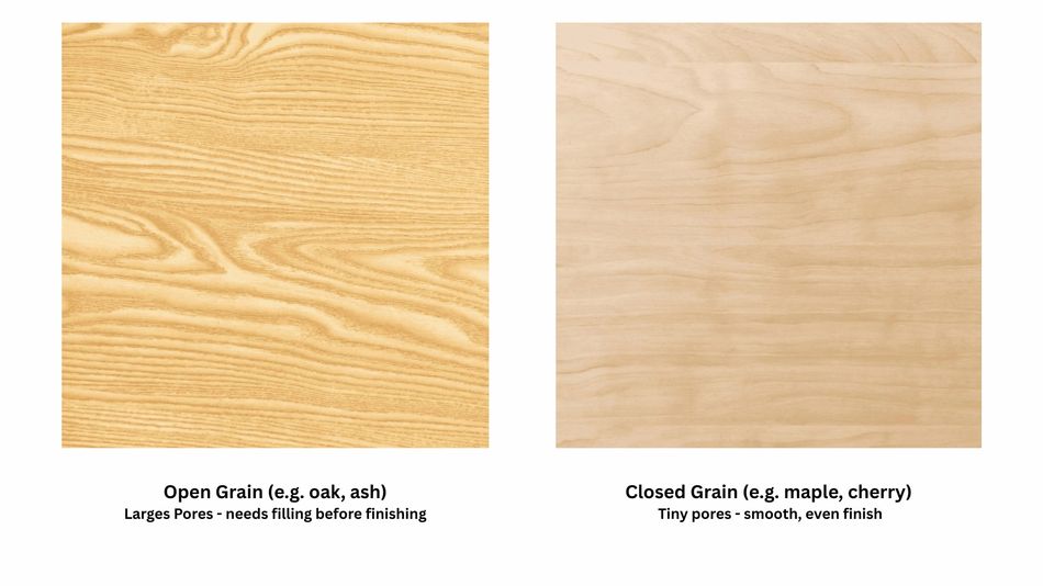 Open Grain and Closed Grain
