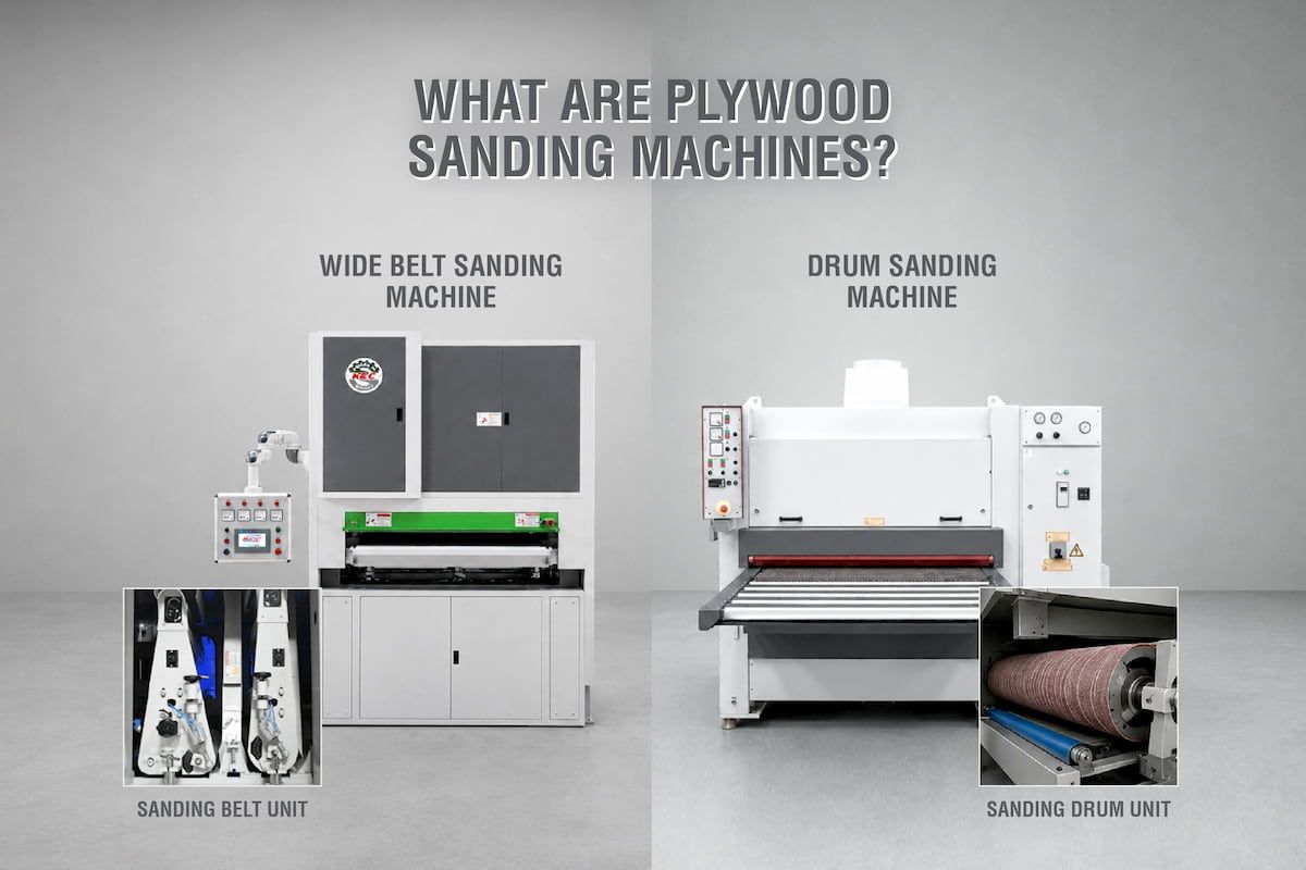 What Are Sanding Machines? Wide Belt vs Drum Sanding Machine Explained | KEIPL | Thumbnail