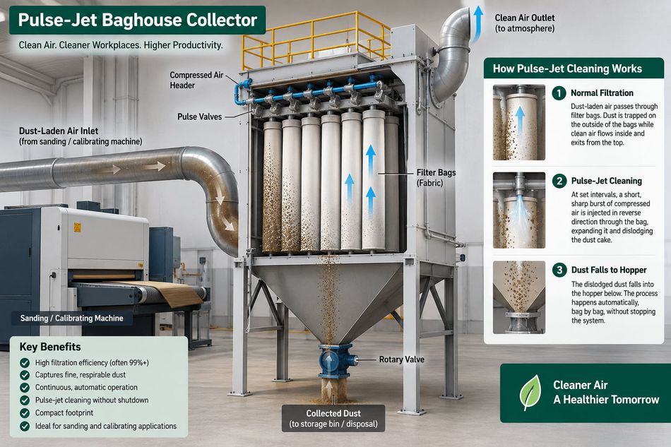 Pulse-Jet Dust Collector
System